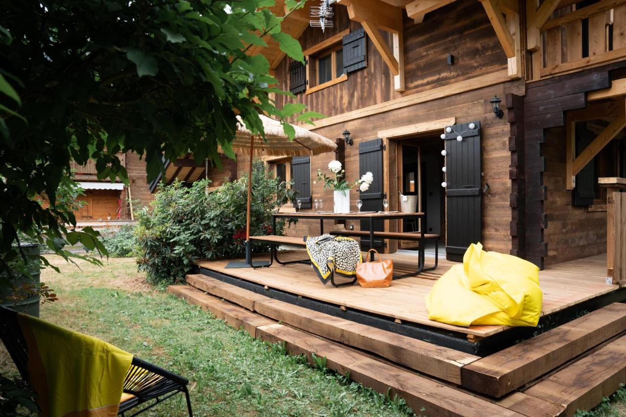 Le Petit Chalet De Монрьон Экстерьер фото